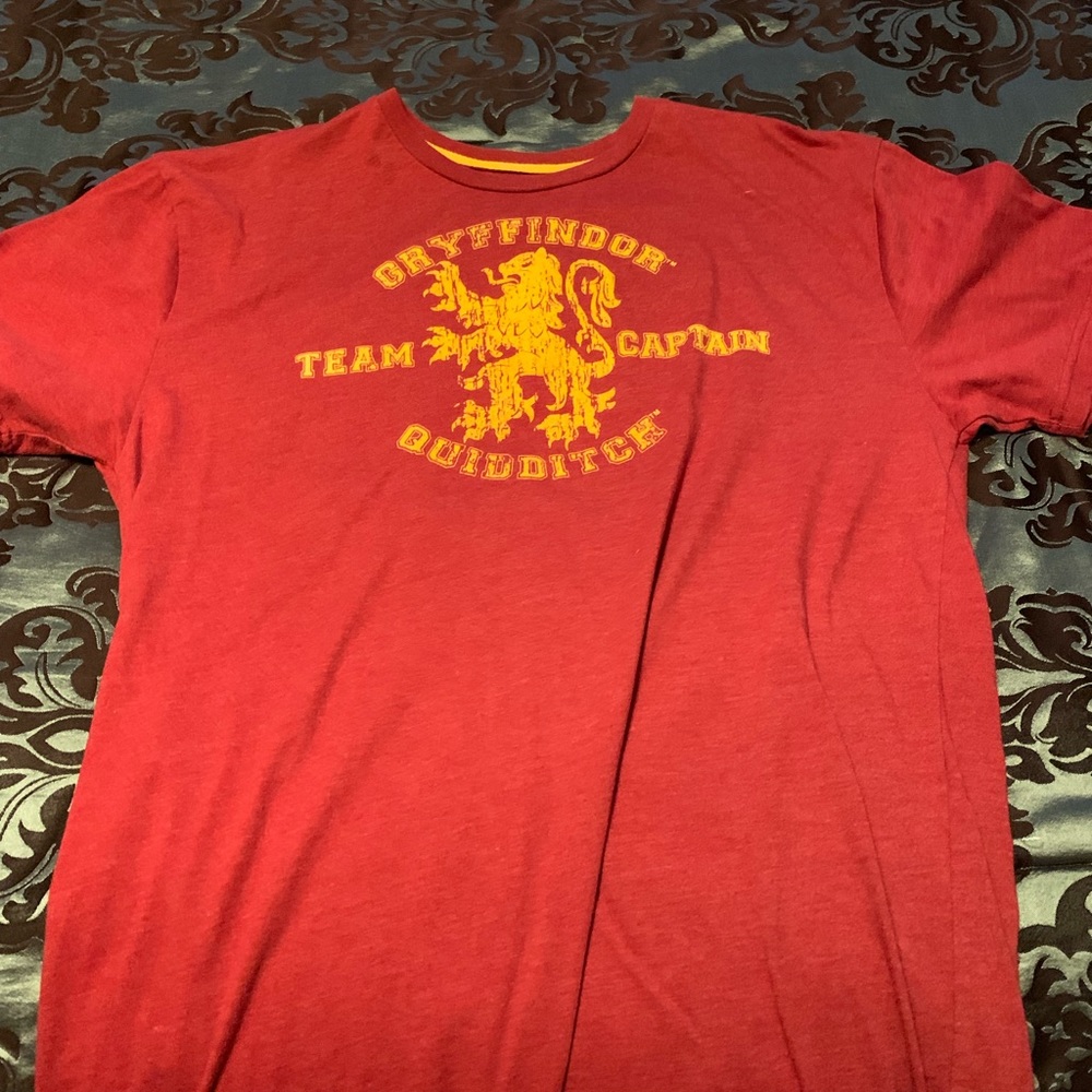 Harry Potter Gryffindor Quidditch t shirt
